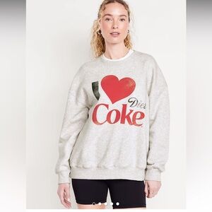 NWT Old Navy Diet Coke Sweatshirt